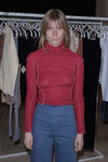 BASERANGE turtleneck sweater TTOT-RI-AU23 burnt red